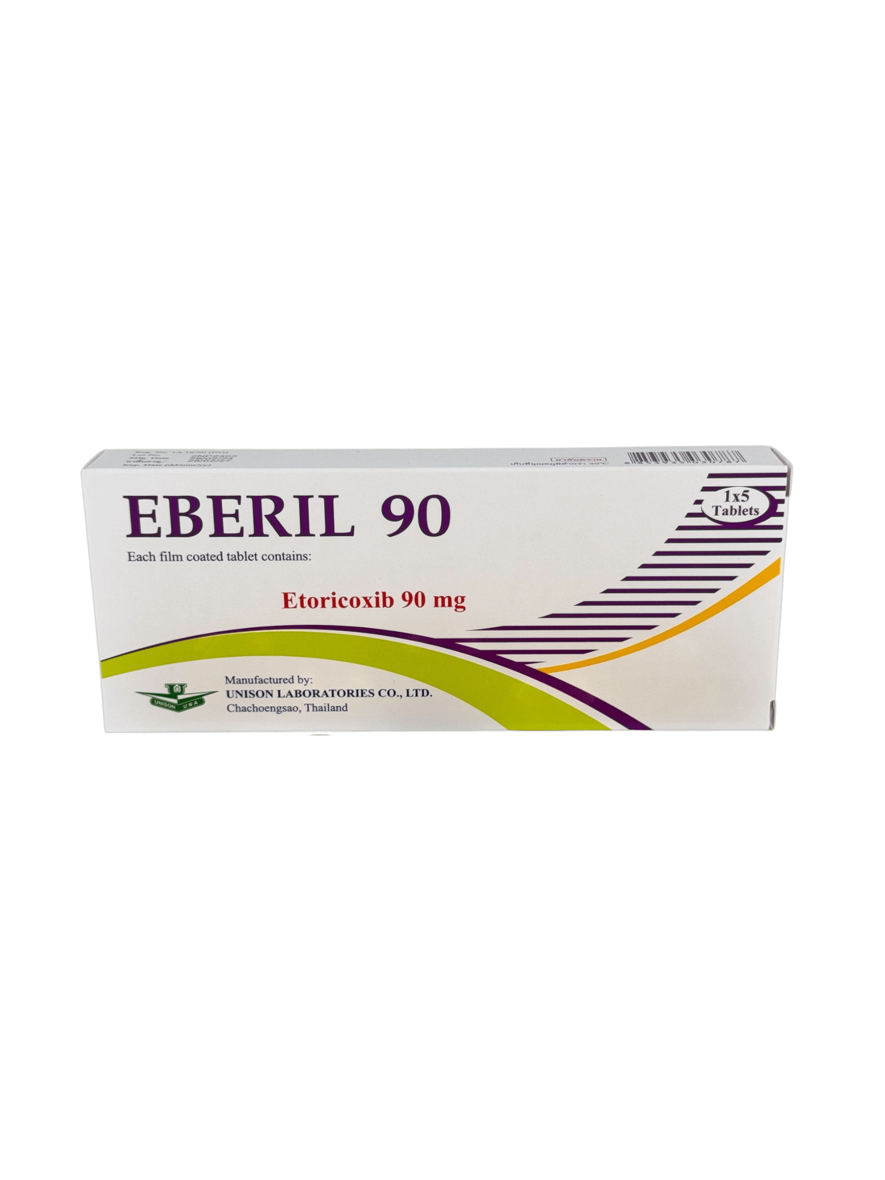 Eberil 90mg (1x5's)