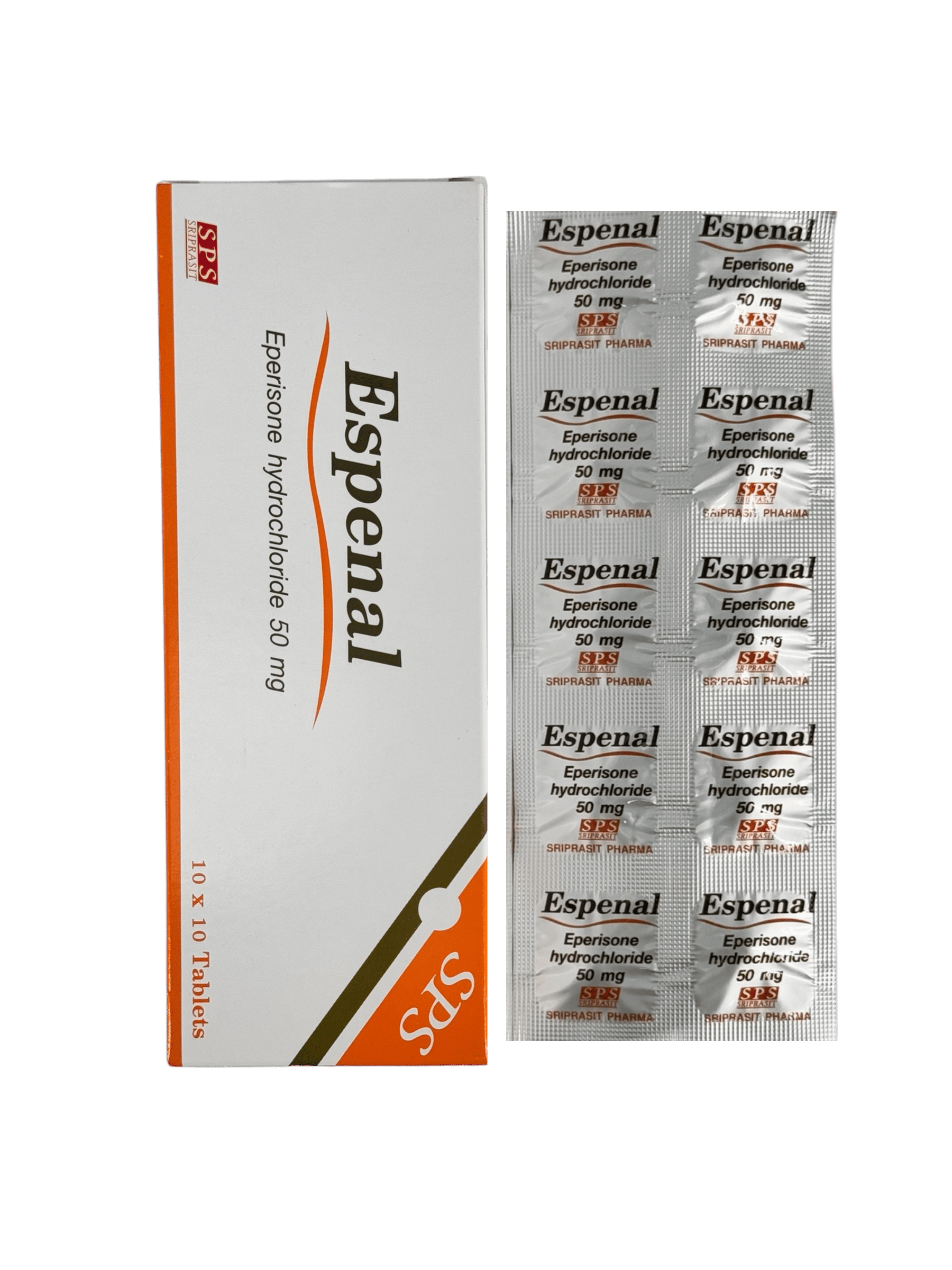 Espenal 50mg (10x10's)