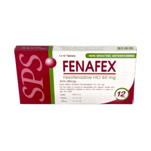 Fenafex 60mg (1x10's)