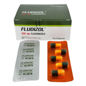 Alternative view of Fludizol 200 mg (10x5's)
