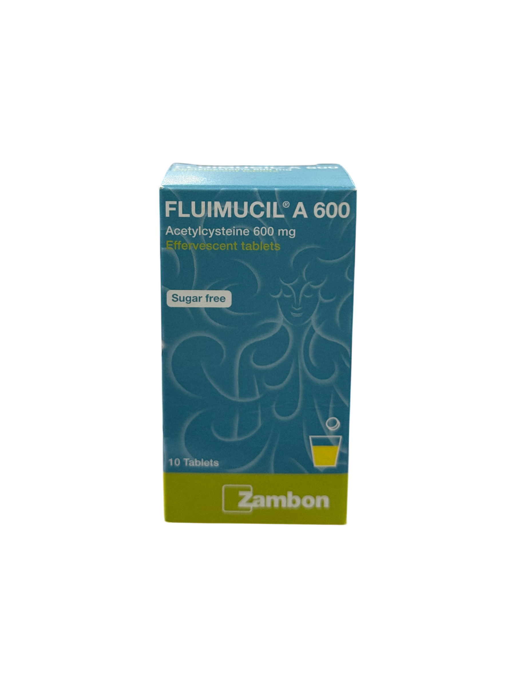 Fluimucil A 600 (10's) เม็ดฟู่