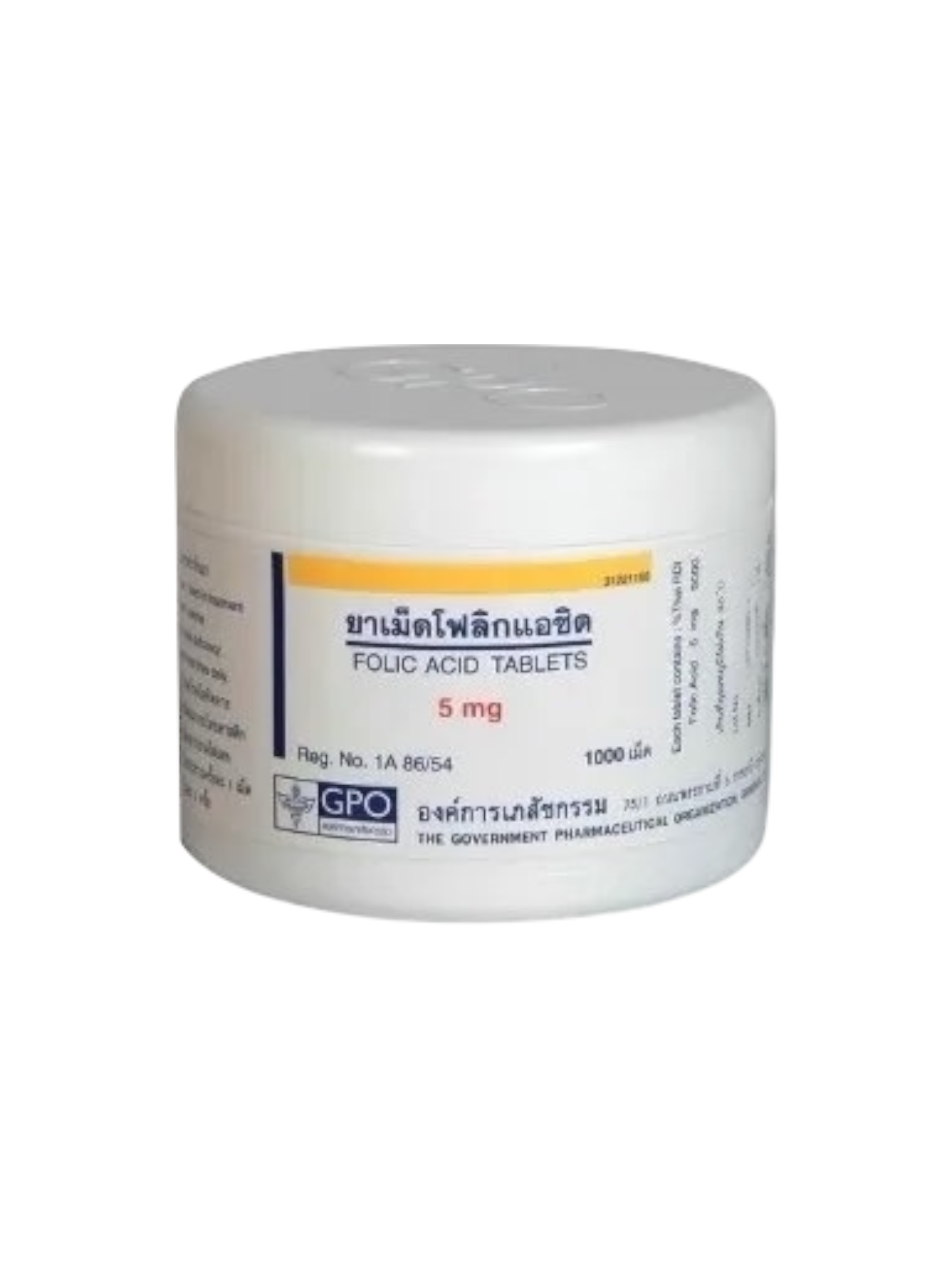GPO Folic (1000's)