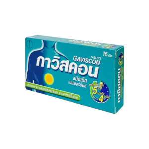 Gaviscon Peppermint (16tab) ฟ้า