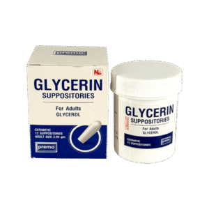 Glycerin Supp(ผู้ใหญ่) กล่อง 12's