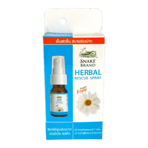 Herbal Rescue Spray (ฟ้า) 15ml (ตรางู)