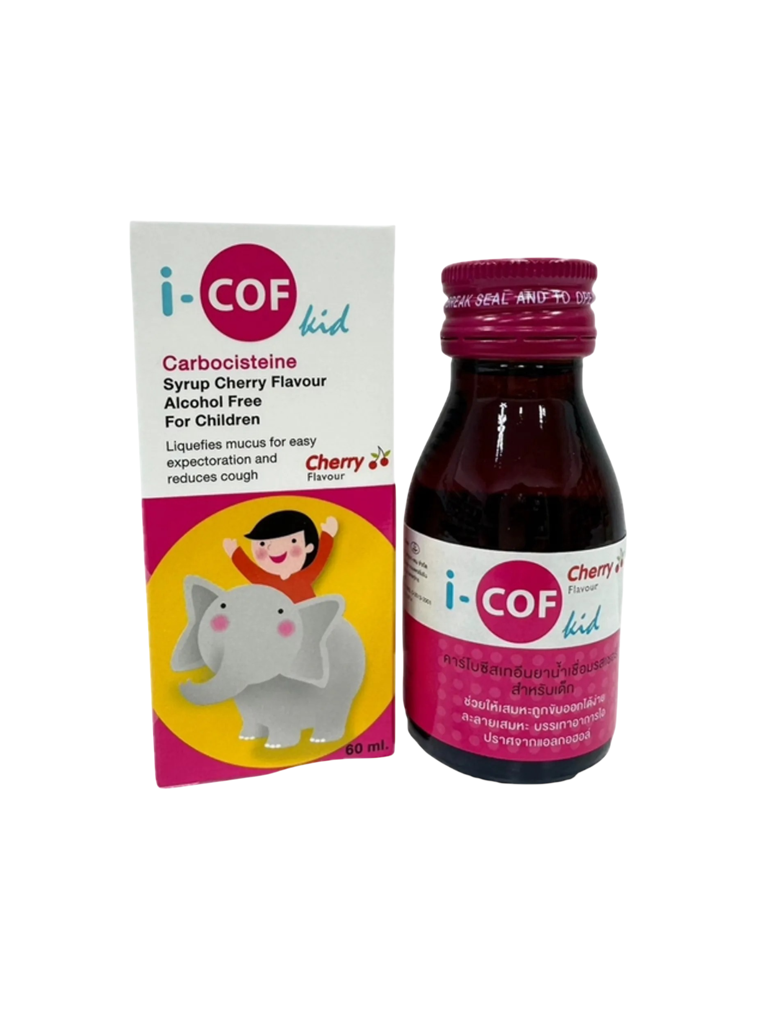 I-Cof Kid Syrup 60ml