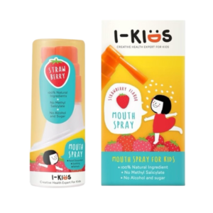 I-Kids Spray 15ml สเปรย์พ่นปากเด็ก รสสตรอเบอร์รี่