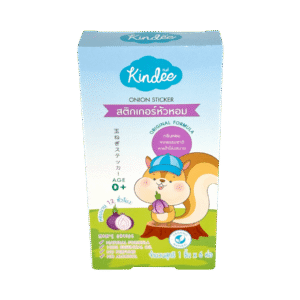Kindee สติกเกอร์หัวหอม Original ฟ้า 1x6 ชิ้น (คินดี้)