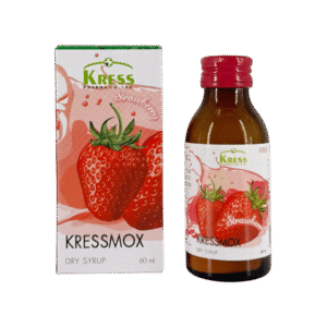 Kressmox Dry 125mg กลิ่นสตอบอรี่ 60ml