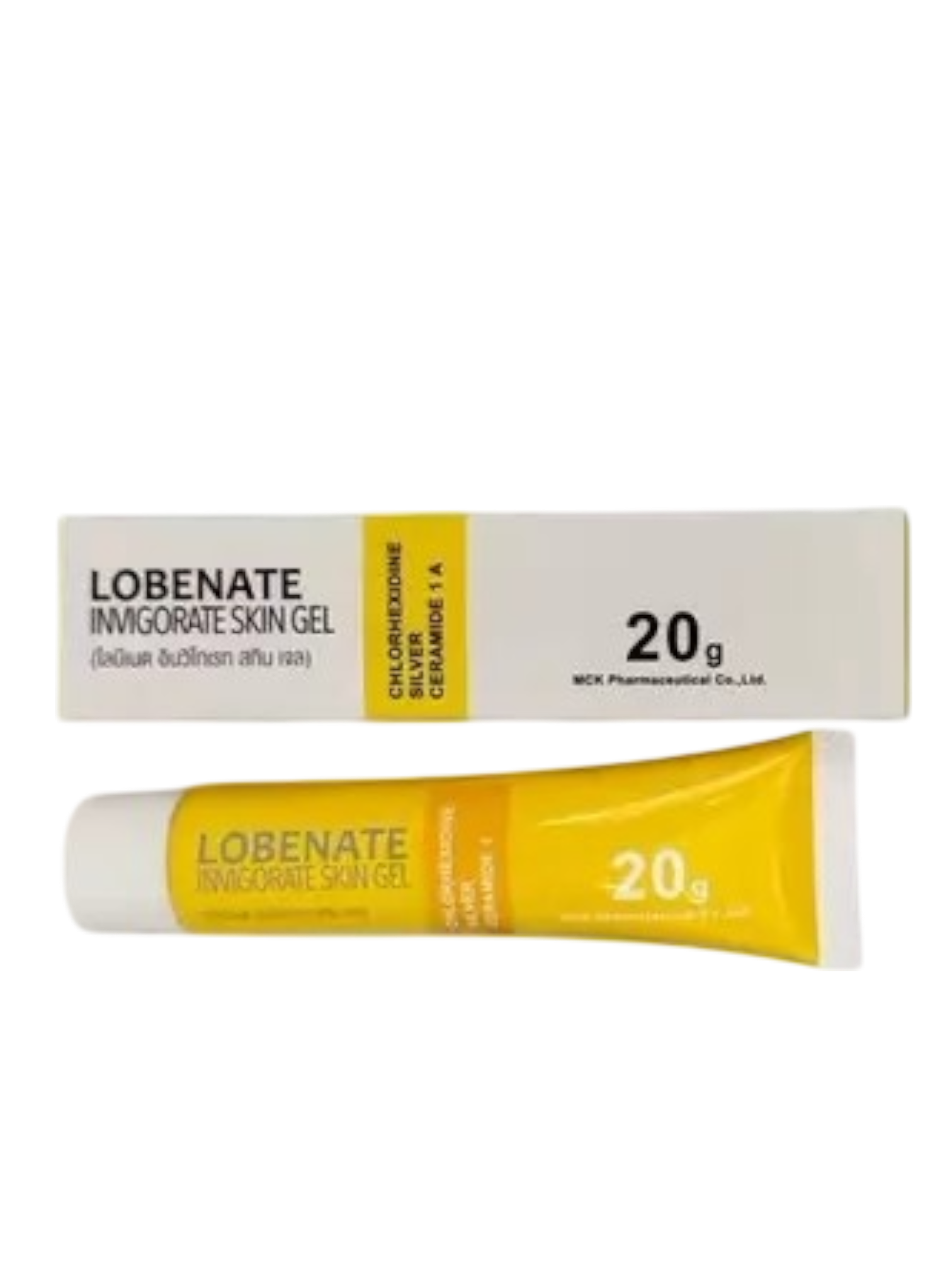 Lobenate Invigorate Skin Gel 20g เหลือง (ชื่อเดิม Nettle Gel)