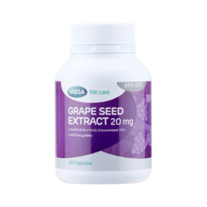 MEGA Grape Seed 20mg (60's)
