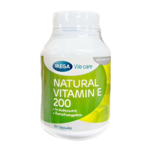 MEGA Natural Vitamin E 200 (60's)