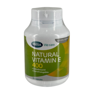 MEGA Natural Vitamin E 400 (30's)