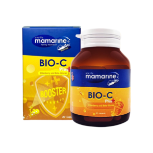 Mamarine Bio-C Plus Elderberry And Beta Glucan (30's)
