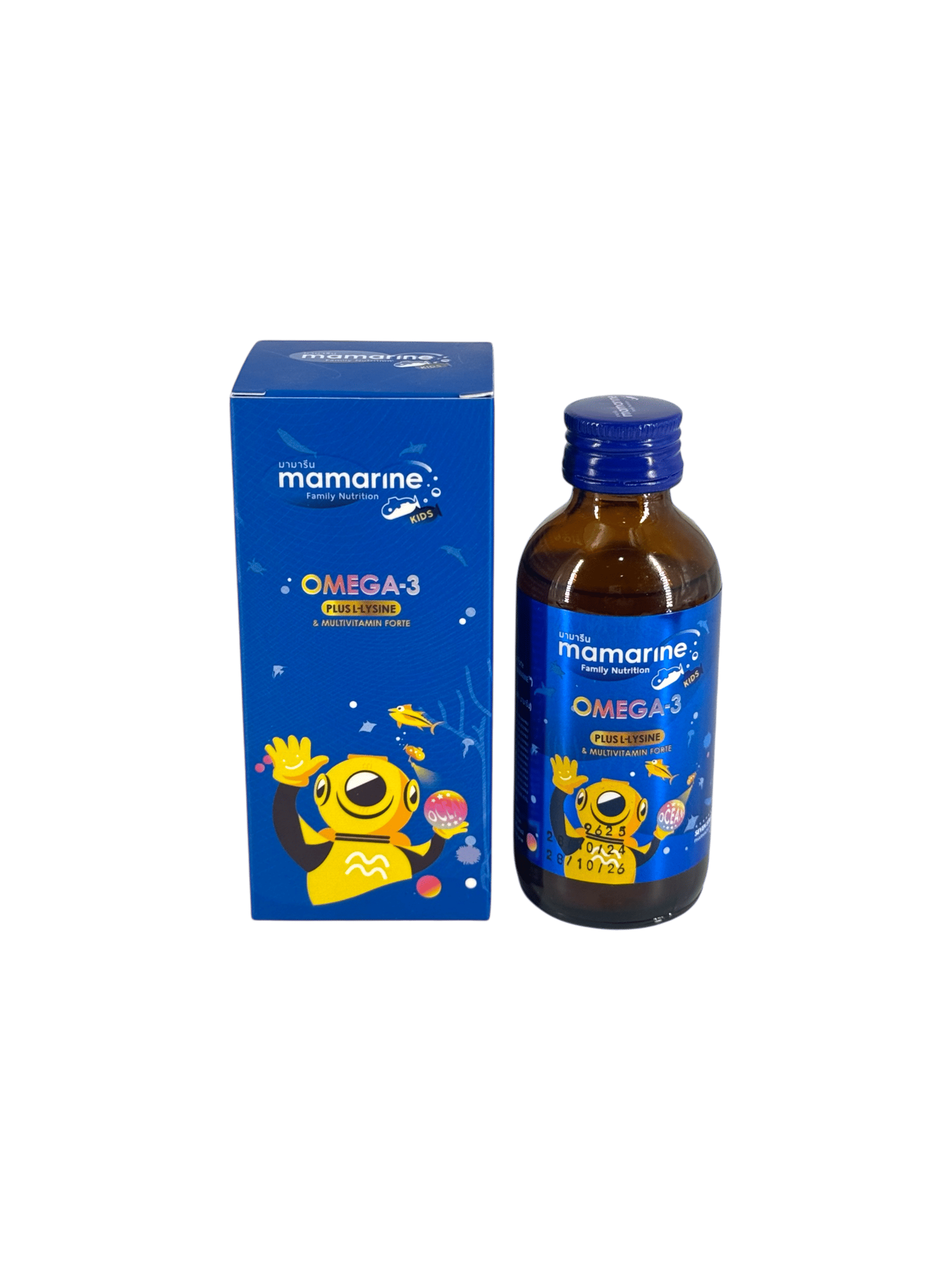 Mamarine Kids Omega-3 (น้ำเงิน) 60ml
