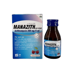 Manazith Dry Syrup 15ml รสเชอร์รี่
