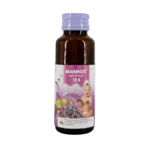 Manmox 125 SYRUP รสองุ่น 60cc (ขวดเปลือย)