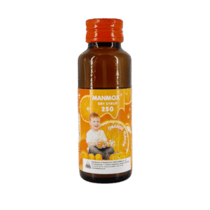 Manmox 250 SYRUP รสส้ม 60cc (ขวดเปลือย)