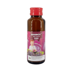 Manmox 250 SYRUP รสองุ่น 60cc (ขวดเปลือย)