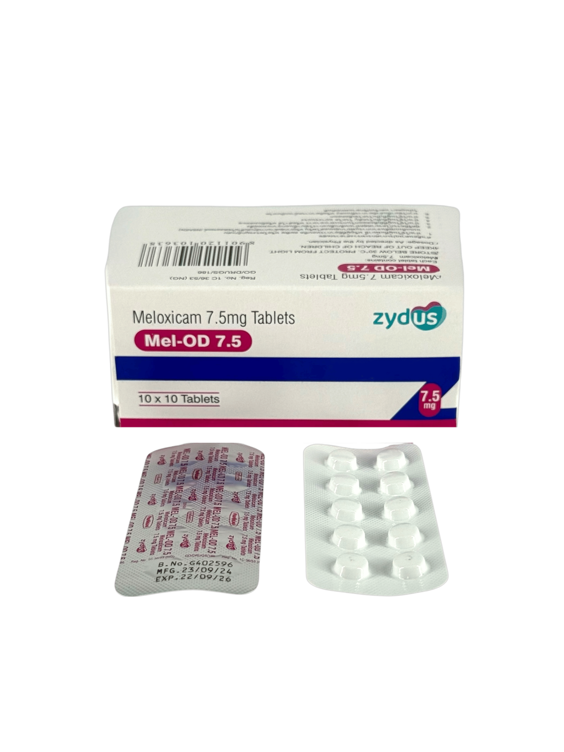 Mel-OD 7.5mg (10x10's)