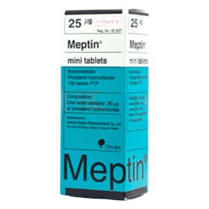 Meptin Mini 25mcg (10x10's)