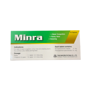 Minra 4mg (1x10's)