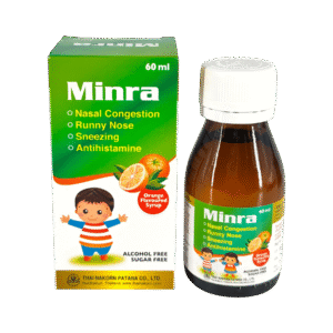 Minra Syrup (ส้ม) 60ml