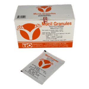 Mucil 100mg ส้ม ( 5g x 30ซอง ) TO