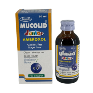 Mucolid Junior Syr บลูเบอร์รี่ 60ml
