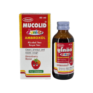 Mucolid Junior Syr สตรอเบอร์รี่ 60ml