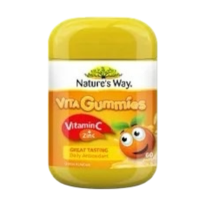 Nature Way Kids Vita Gummies Vitamin C+Zinc (60's) ส้ม