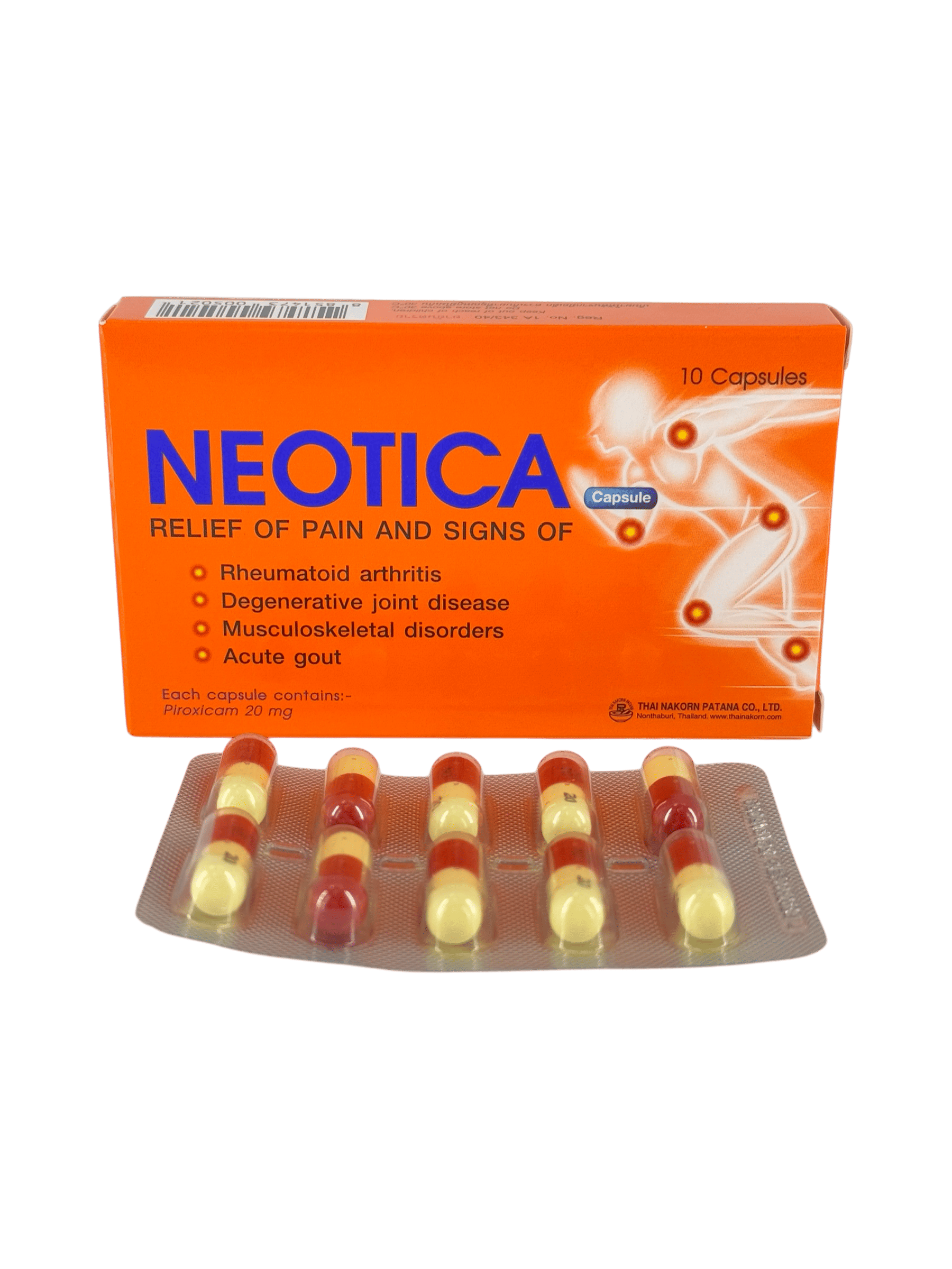 Neotica 20mg (1x10's)