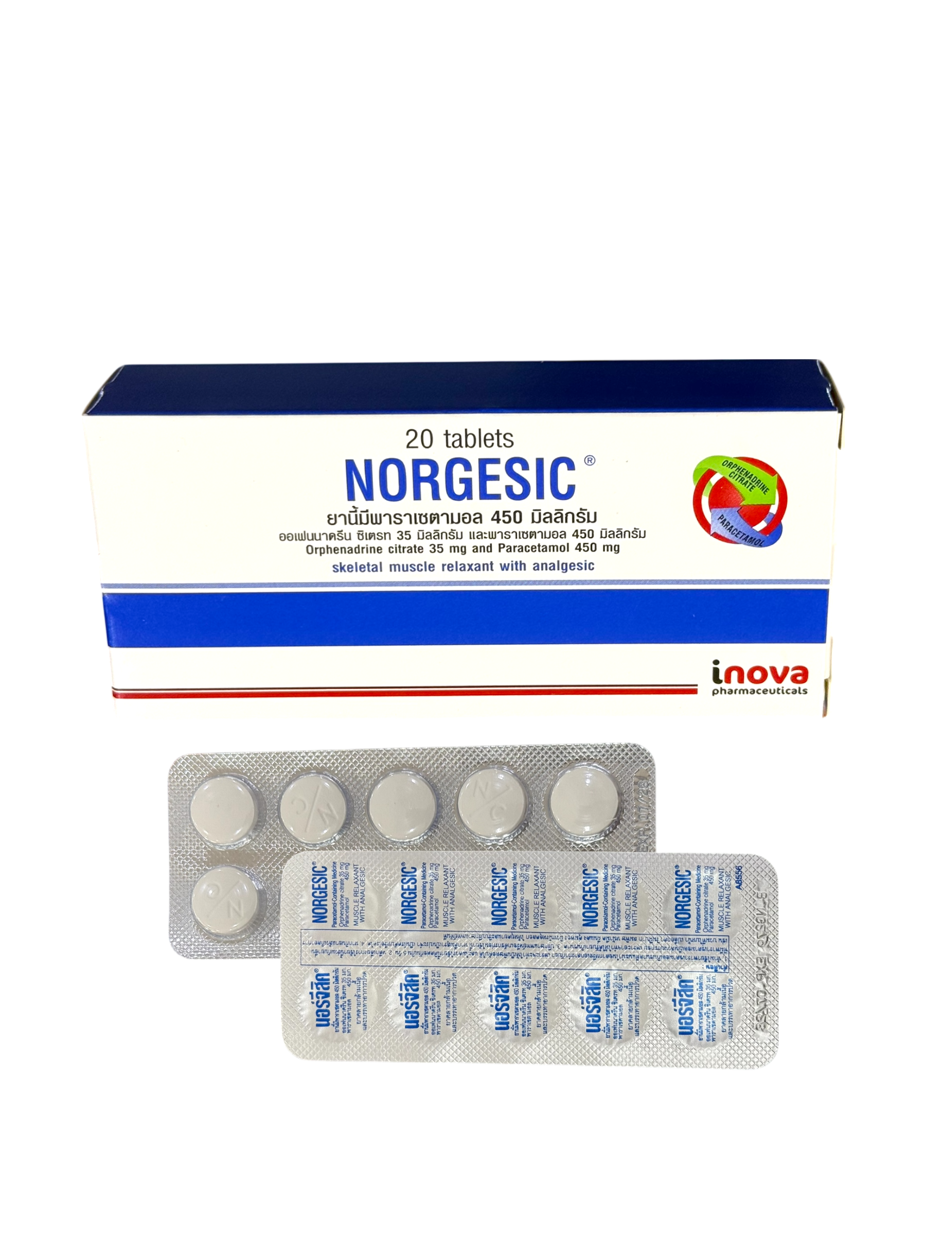 Norgesic (2x10's)