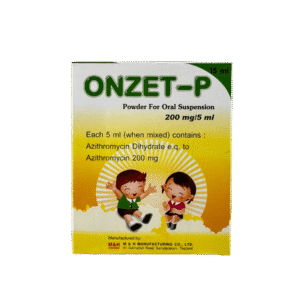 ONZET-P รสสับปะรด 200mg/5ml DRY SYRUP