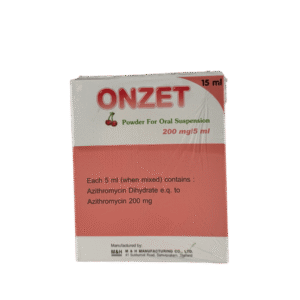 ONZET-P รสเชอรี่ 200mg/5ml DRY SYRUP