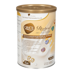 Once Dialyze นมผู้ป่วยระยะล้างไต 400g