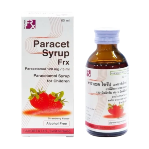 Paracet Kid Syrup Frx กลิ่นสตรอ 60ml