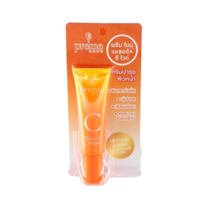 Preme Nobu Natural C White 15g หลอดส้ม