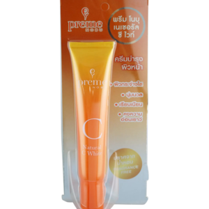 Preme Nobu Natural C White 30g หลอดส้ม