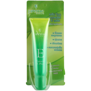 Preme Nobu Natural E Plus 30g หลอดเขียว