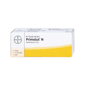 Primolut N (2x15's) ยาเลื่อนประจำเดือน