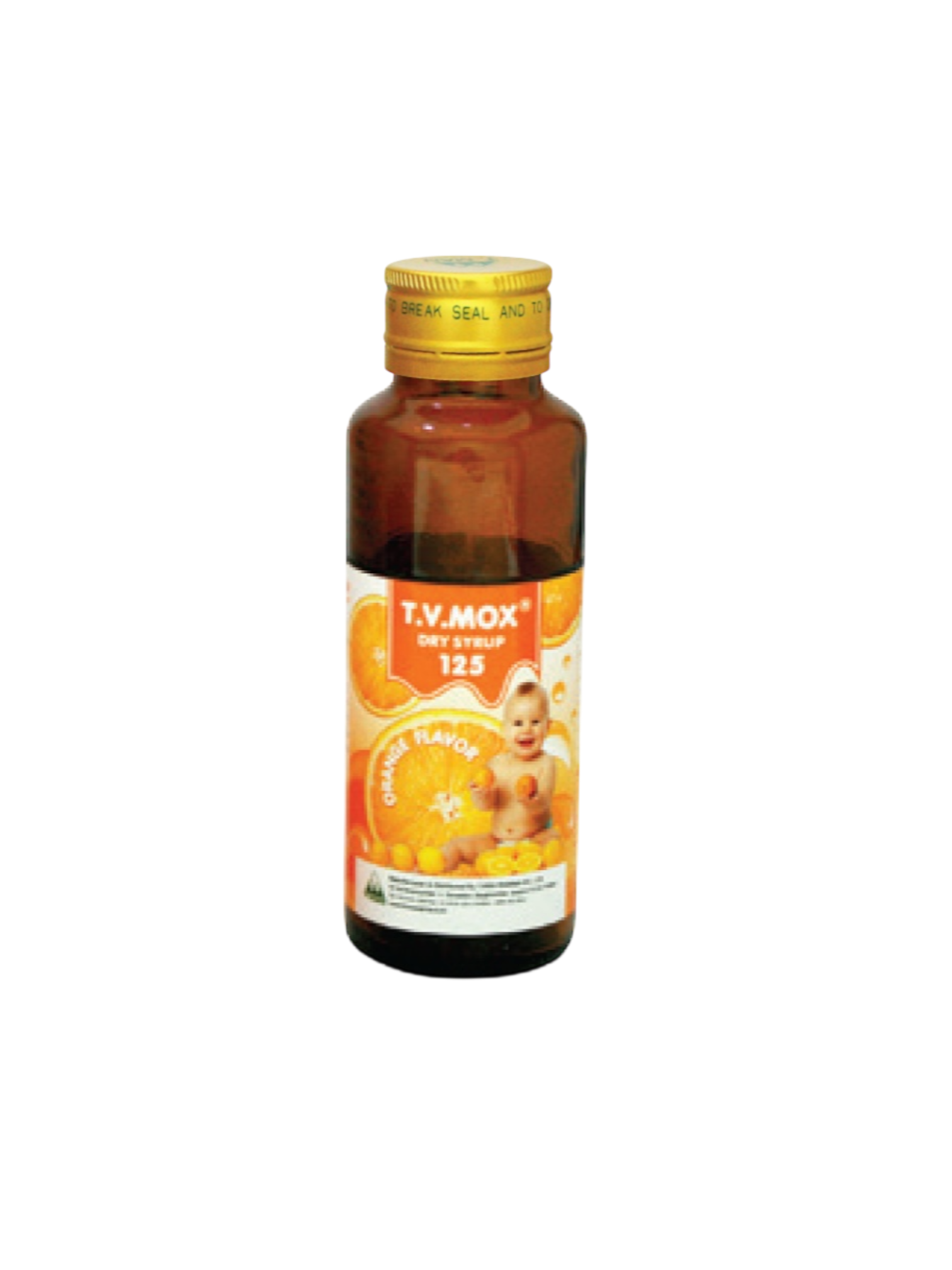 T.V.Mox 125mg /5ml (ขวดเปลือง)