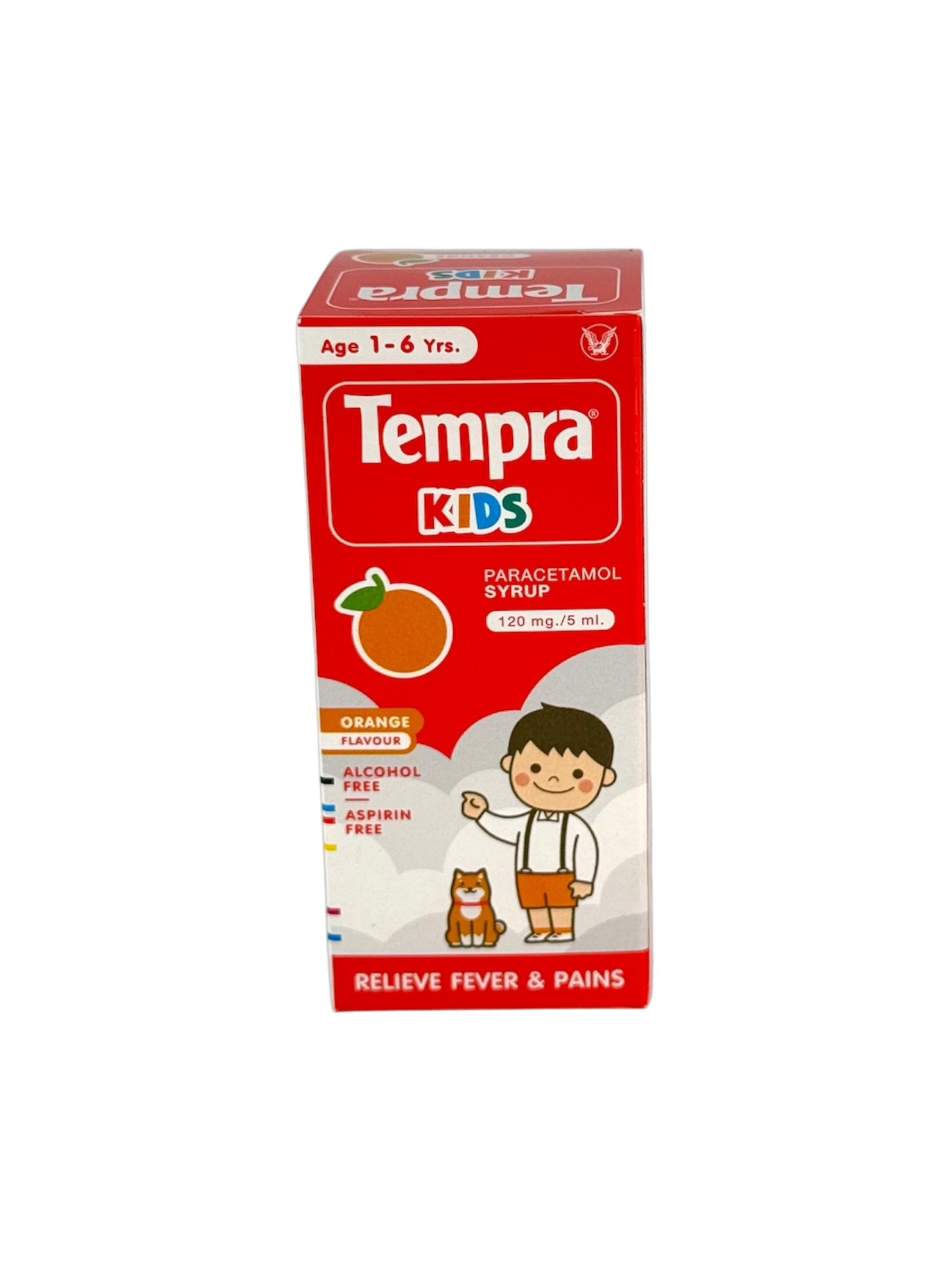 Tempra Kid 120mg (ส้ม) 60ml