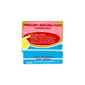 Trinolone-Kids Oral Paste (ชมพู-ฟ้า) ซอง 1g