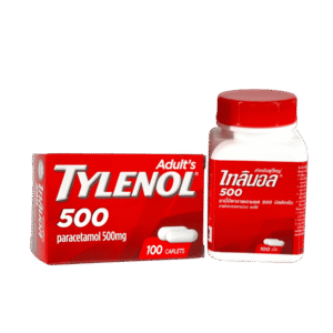 Tylenol 500mg (กระปุก) 100's