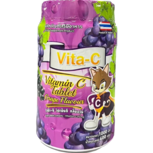 Vita-C 25 mg รสองุ่น (กระปุก 1000's)