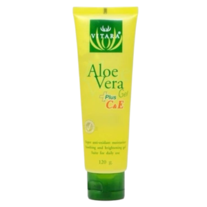 Vitara Aloe Vera C&E (หลอดเหลือง) 120g