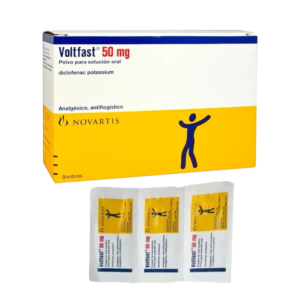 Voltfast 50 mg (กล่องละ 9ซอง)