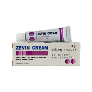 Zevin Cream 3g (หลอดเล็ก)