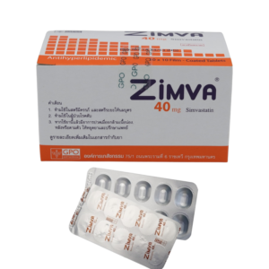 Zimva 40mg (10x10's)